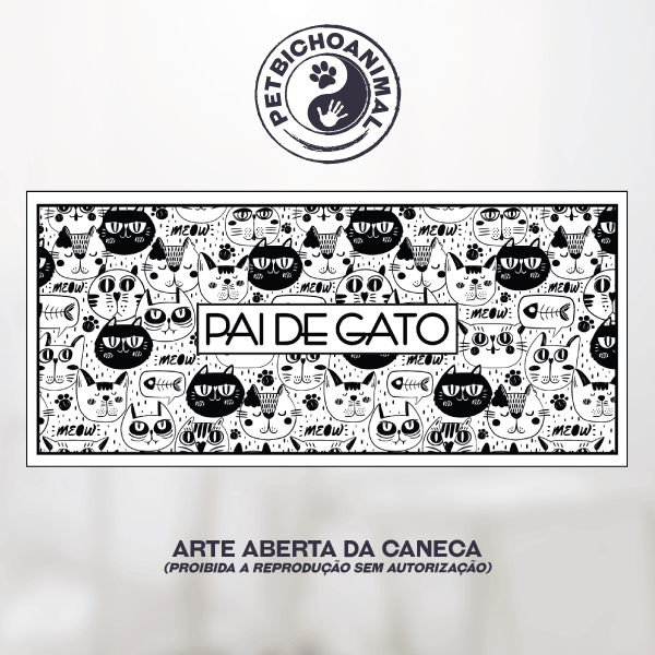 Caneca Pai de Gato 7 Caneca Pai de Gato - Imagem 4