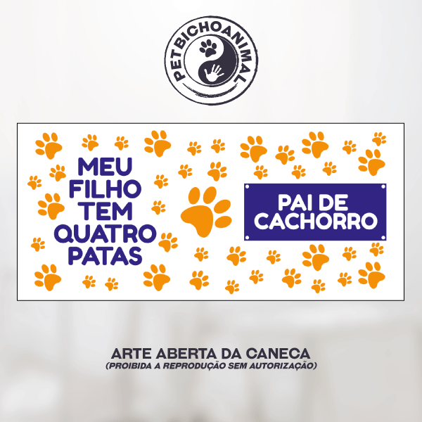 Caneca Pai de Cachorro 7 Caneca Pai de Cachorro - Imagem 4