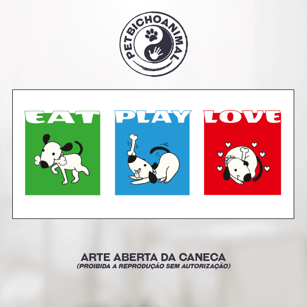 Caneca EAT PLAY LOVE 3 Caneca EAT PLAY LOVE 4