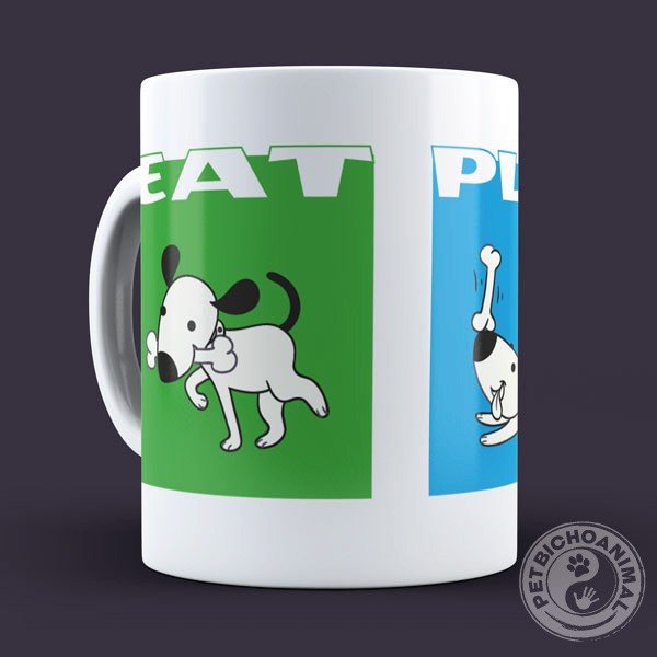 Caneca EAT PLAY LOVE 1 Caneca EAT PLAY LOVE 2