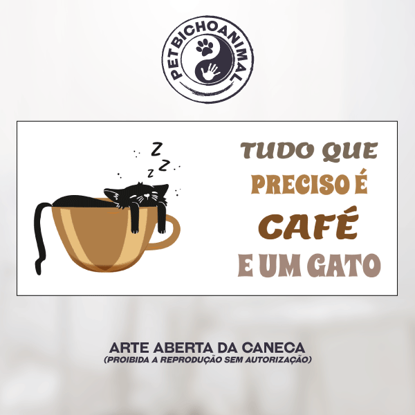 Caneca Café e Gato 7 Caneca Café e Gato - Imagem 4