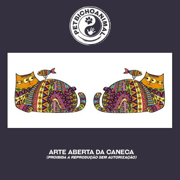 Caneca Coleção Kilim Cat 2 7 Caneca Coleção Kilim Cat 2 - Imagem 4