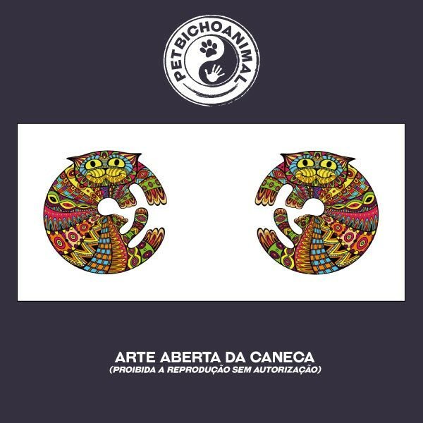 Caneca Coleção Kilim Cat 3 7 Caneca Coleção Kilim Cat 3 - Imagem 4