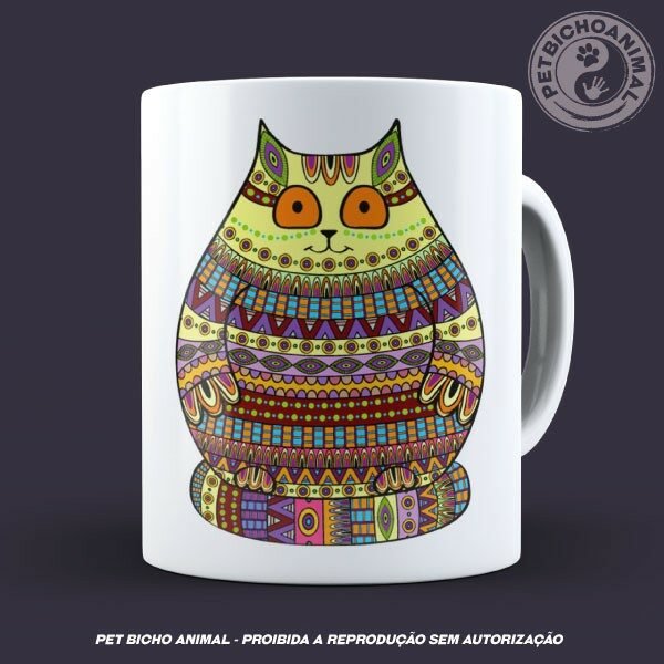 Caneca Coleção Kilim Cat 6 - Imagem 3