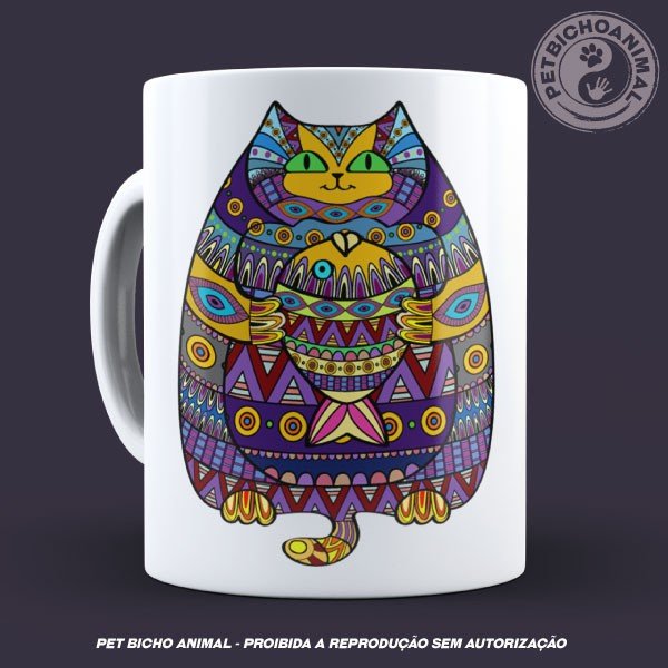 Caneca Coleção Kilim Cat 8 2