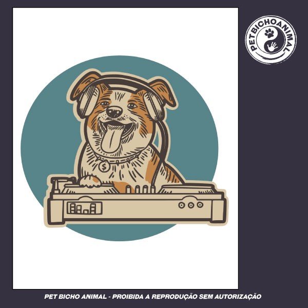 Camiseta - DJ Cão 2 Camiseta - DJ Cão 3