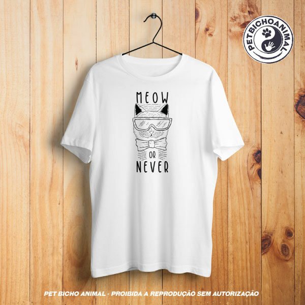 Camiseta - Meow Or Never
