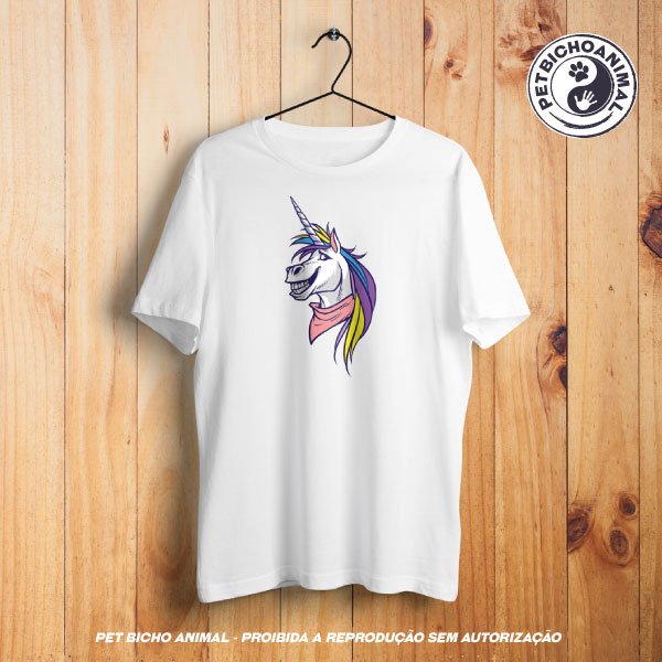 PBACAM2006015A Camiseta - Unicórnio Sorridente 1