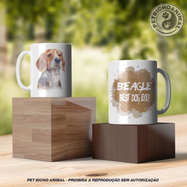 Caneca Coleção Best Dog Ever - Raça Beagle 1 Caneca Coleção Best Dog Ever - Raça Beagle 2