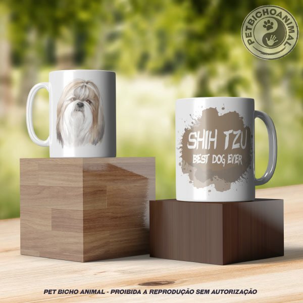 Caneca Coleção Best Dog Ever - Raça Shih Tzu - Imagem 3