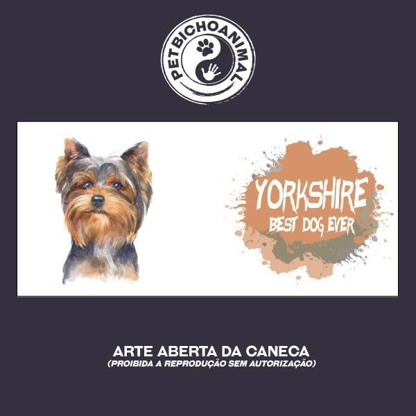 Caneca Coleção Best Dog Ever - Raça Yorkshire - Imagem 3