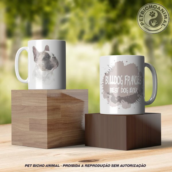 Caneca Coleção Best Dog Ever - Raça Bulldog Francês - Imagem 3