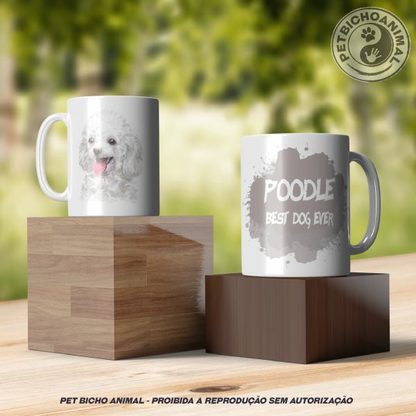 Caneca Coleção Best Dog Ever - Raça Poodle 5 Caneca Coleção Best Dog Ever - Raça Poodle - Imagem 3