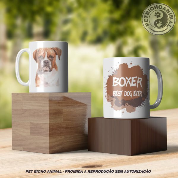 Caneca Coleção Best Dog Ever - Raça Boxer 5 Caneca Coleção Best Dog Ever - Raça Boxer - Imagem 3