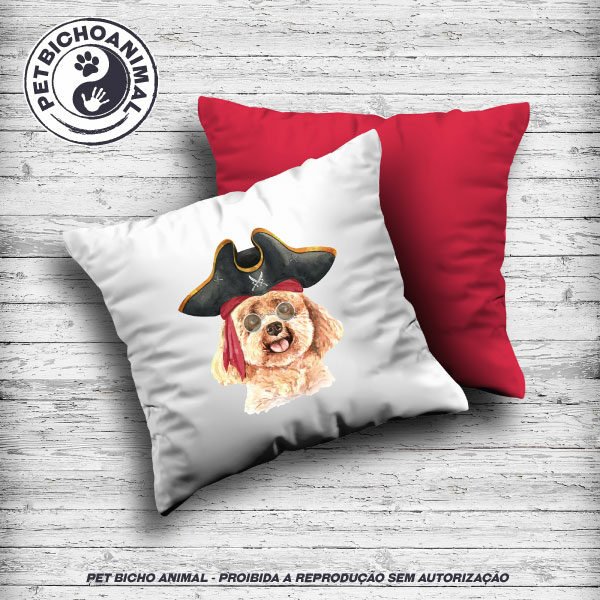 Almofada Coleção Hipsters Dogs - Poodle