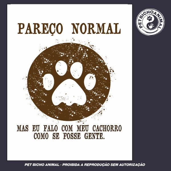 Camiseta - Pareço Normal 4 Camiseta -  Pareço Normal - Imagem 2
