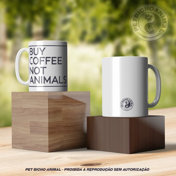 Caneca - Não Compre Animais 5 Caneca - Não Compre Animais - Imagem 3