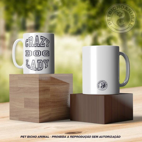 Caneca - Crazy Dog Lady - Imagem 3