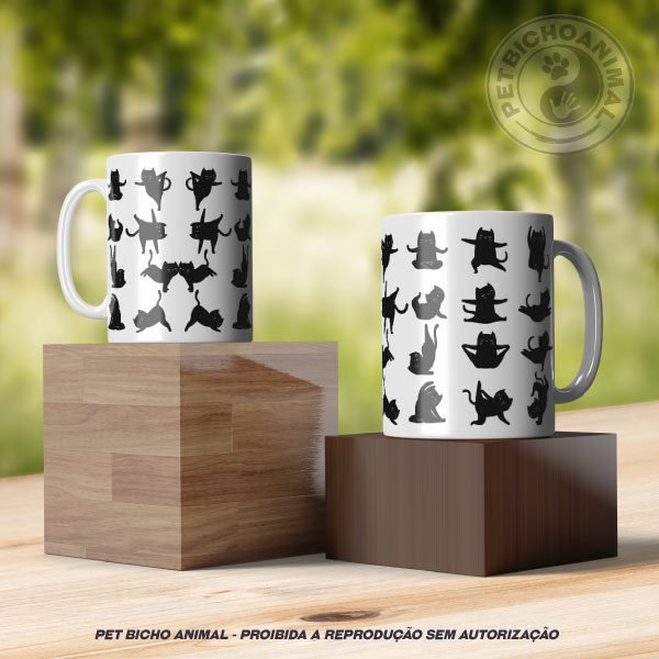 Caneca - Gato Zen 5 Caneca - Gato Zen - Imagem 3
