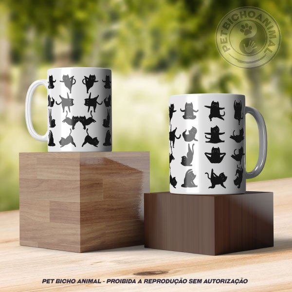 Caneca - Gato Zen 2 Caneca - Gato Zen 3