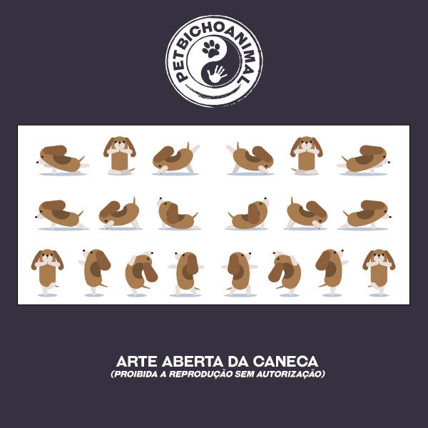 Caneca - Cachorro Zen 2 Caneca - Cachorro Zen 3