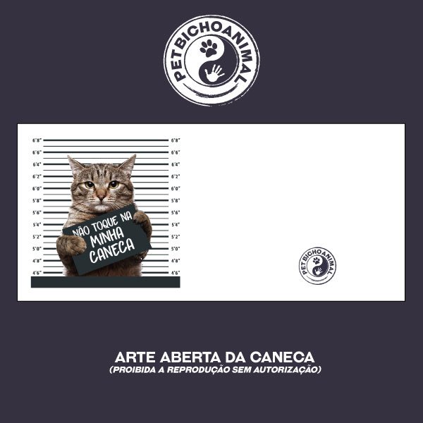 Caneca - Não Toque na Minha Caneca 1 Caneca - Não Toque na Minha Caneca 2