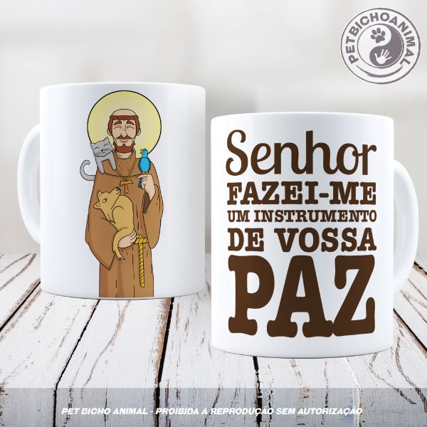 Caneca - São Francisco de Assis - Edição Especial 1
