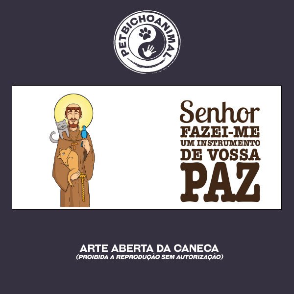 Caneca - São Francisco de Assis - Edição Especial 2