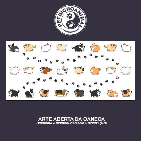 Caneca - Gordinhos e Fofinhos 1 Caneca - Gordinhos e Fofinhos 2