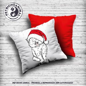 Almofada Natal do Gato