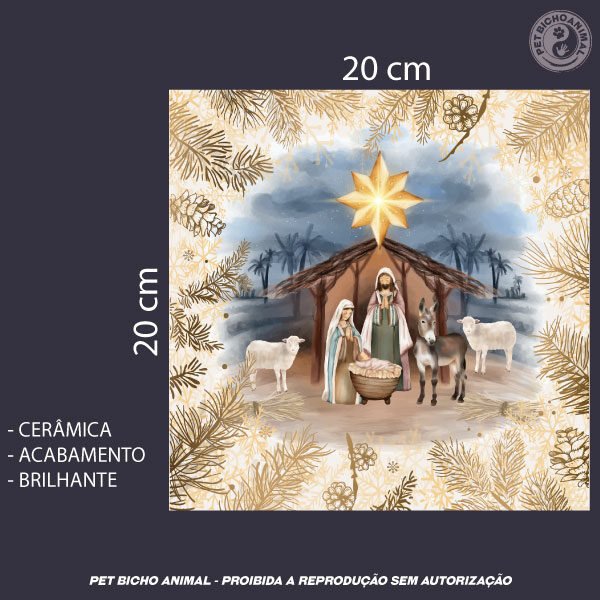 Azulejo Decorativo - Presépio - Imagem 3