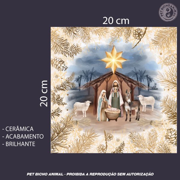 Azulejo Decorativo - Presépio 3