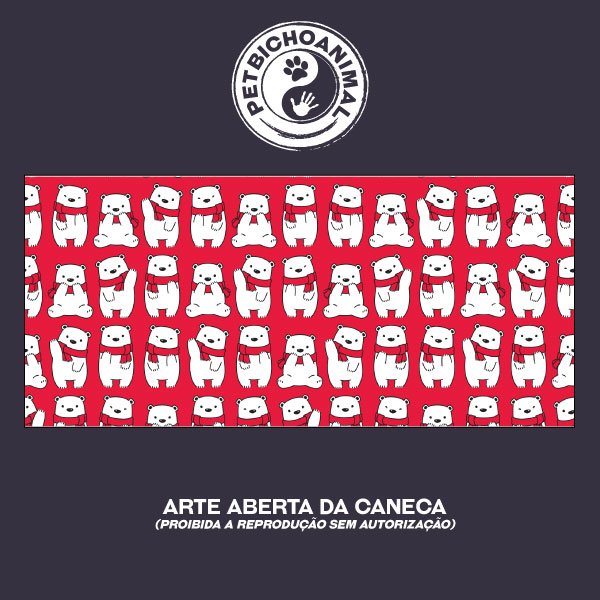 Caneca - Ursos de Natal 2 Caneca - Ursos de Natal 3