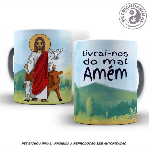 Caneca - Jesus Cristo 1 Caneca - Jesus Cristo 2