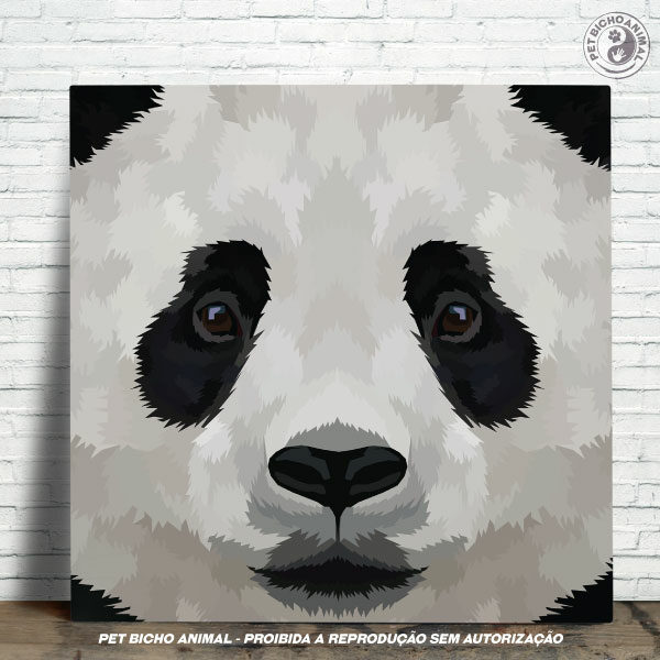 Azulejo Decorativo - Close de um Panda 12