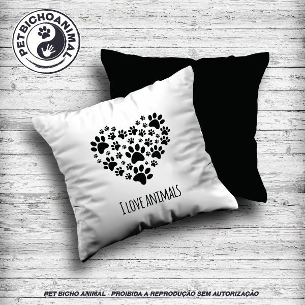 Almofada I Love Animals