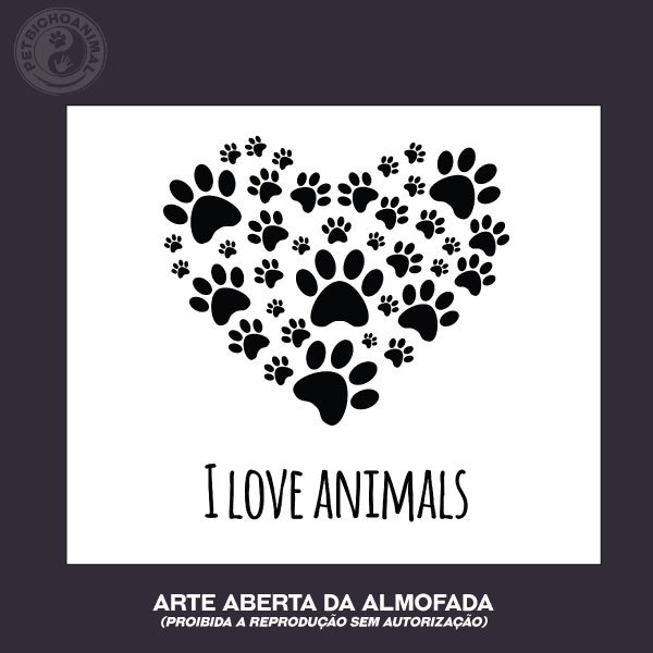 Almofada I Love Animals 2 Almofada I Love Animals 3