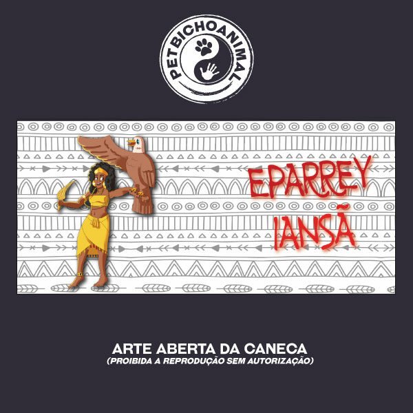 Caneca - Coleção Orixás e os Animais - Iansã 5 Caneca - Coleção Orixás e os Animais - Iansã - Imagem 3