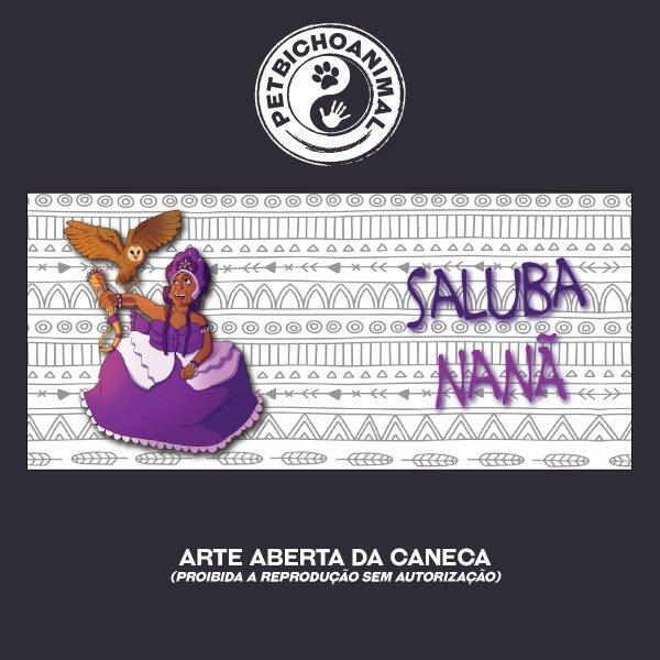 Caneca - Coleção Orixás e os Animais - Nanã 5 Caneca - Coleção Orixás e os Animais - Nanã - Imagem 3
