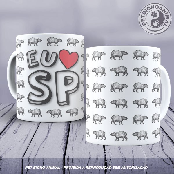 Caneca - Eu Amo São Paulo 1