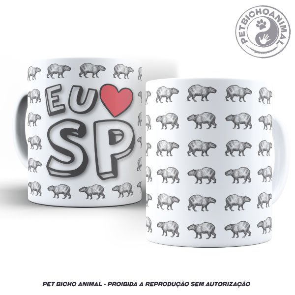 Caneca - Eu Amo São Paulo 2