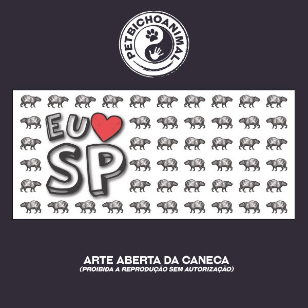 Caneca - Eu Amo São Paulo 3