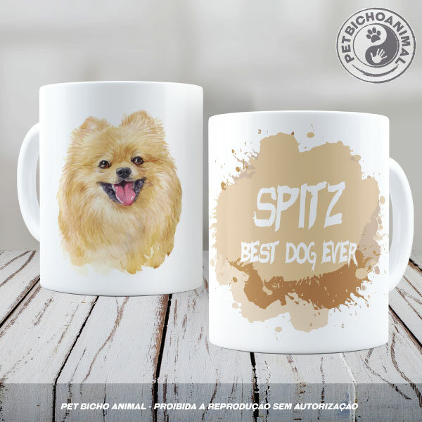 Caneca Coleção Best Dog Ever – Raça Spitz 9