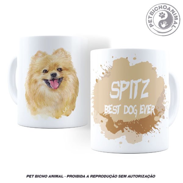 Caneca Coleção Best Dog Ever – Raça Spitz 2