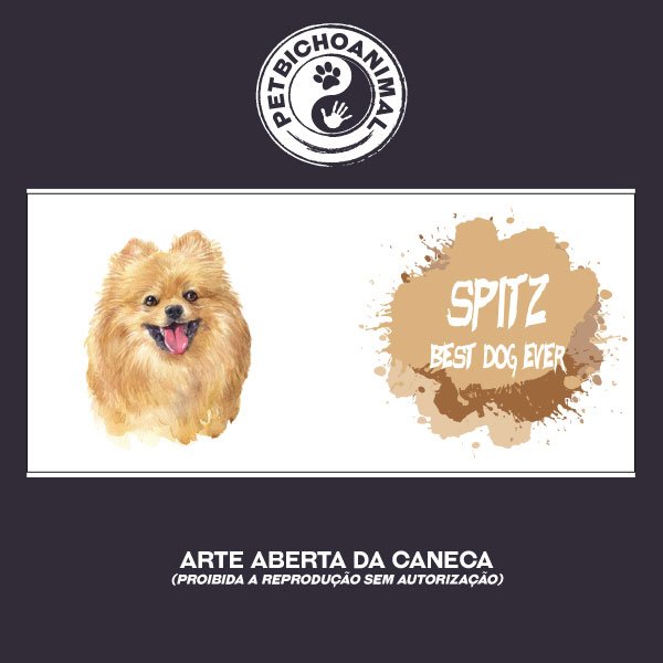 Caneca Coleção Best Dog Ever – Raça Spitz 3