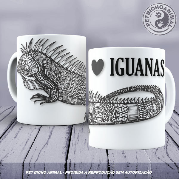 Caneca - Apaixonados pelas Iguanas 9