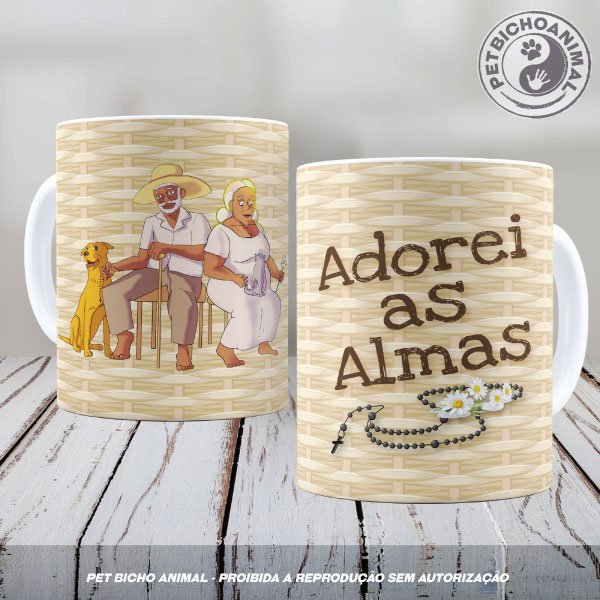 PBACAN 2102129A Caneca - Pretos Velhos e os Animais 1