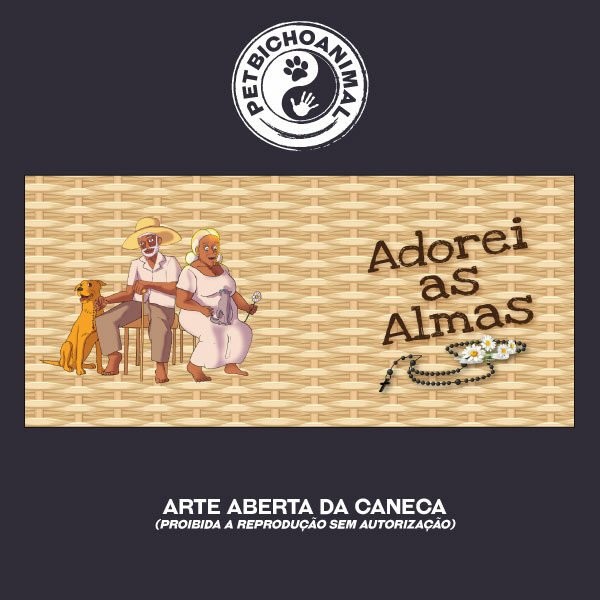 Caneca - Pretos Velhos e os Animais 5 Caneca - Pretos Velhos e os Animais - Imagem 3