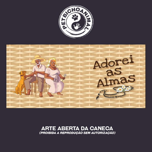 Caneca - Pretos Velhos e os Animais 2 Caneca - Pretos Velhos e os Animais 3