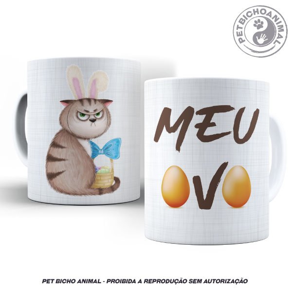 Caneca - Meu Ovo 1 Caneca - Meu Ovo 2